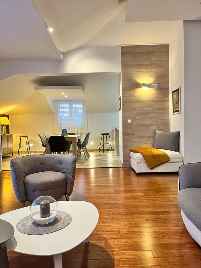 Sky - Beautiful Rooftop Apartment With Shared Pool Сплит Экстерьер фото